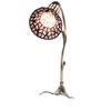 Meyda 15" High Stained Glass Pond Lily Accent Lamp - 251852