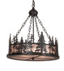 Meyda 23" Wide Tall Pines Inverted Pendant - 252351