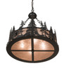Meyda 23" Wide Tall Pines Inverted Pendant - 252351