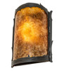 Meyda 6" Wide Leaf Edge Wall Sconce - 252639