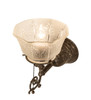 Meyda 7" Wide Revival Gas & Electric Wall Sconce - 253409