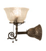 Meyda 7" Wide Revival Gas & Electric Wall Sconce - 253409