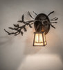 Meyda 16" Wide Pine Branch Valley View Left Wall Sconce - 253651