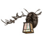 Meyda 16" Wide Pine Branch Valley View Left Wall Sconce - 253651