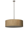 Meyda 42" Wide Cilindro Textrene Pendant - 254568