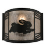 Meyda 12" Wide Rabbit On The Loose Right Wall Sconce - 254696