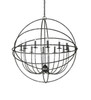 Meyda 42" Wide Atom Enerjisi 12 Light Chandelier - 256204