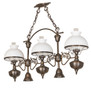 Meyda 48" Long Sunbury 3 Light Island Pendant - 259845