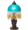 Meyda 17" High Roussillon Cherub With Lantern Mini Lamp - 260709