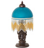 Meyda 17" High Roussillon Cherub With Lantern Mini Lamp - 260709