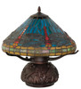 Meyda 17" High Tiffany Dragonfly Table Lamp - 261259