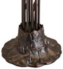 Meyda 24" High Stained Glass Pond Lily 10 Light Table Lamp - 261672