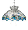 Meyda 20" Wide Roseborder Pendant - 26918