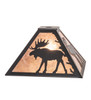 Meyda 12" Square Moose Shade - 27207