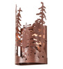 Meyda 5" Wide Tall Pines Wall Sconce - 31254
