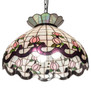 Meyda 20" Wide Roseborder Pendant - 46579