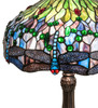 Meyda 31" High Tiffany Hanginghead Dragonfly Table Lamp - 47552