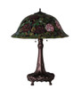 Meyda 31" High Tiffany Rosebush Table Lamp - 82452