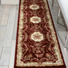 Nourison Bordeaux BOR01 Burgundy Area Rugs