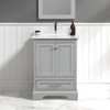 24" Freestanding Bathroom Vanity With Countertop & Undermount Sink - Metal Grey - 027 24 15 CT