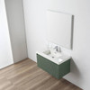 36" Floating Bathroom Vanity With Sink - Aventurine Green