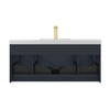 48" Floating Bathroom Vanity With Single Sink - Night Blue