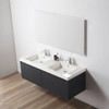 60" Floating Bathroom Vanity With Sink - Night Blue