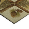 Dalyn Excursion EX2 Beige Machine Made Area Rugs