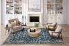 Dalyn Jericho JC4 Navy Tufted Area Rugs