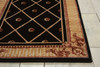 Nourison Ashton House AS03 Black Area Rugs