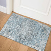 Dalyn Marbella MB3 Denim Machine Made Area Rugs