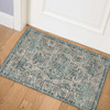 Dalyn Marbella MB5 Mineral Blue Machine Made Area Rugs