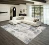 Dalyn Rhodes RR1 Gray Power Woven Area Rugs