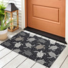 Dalyn Seabreeze SZ13 Black Machine Made Area Rugs