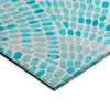 Dalyn Seabreeze SZ7 Teal Machine Made Area Rugs