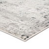 Jaipur Living Cian CIQ30 Abstract Gray Power Loomed Area Rugs