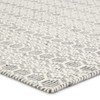 Jaipur Living Calliope ENC01 Trellis White Flat Weave Area Rugs