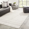 Jaipur Living Calliope ENC01 Trellis White Flat Weave Area Rugs