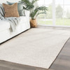 Jaipur Living Pompano ENC04 Trellis Beige Flat Weave Area Rugs