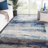 Jaipur Living Benna GES18 Abstract Blue Hand Tufted Area Rugs