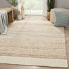 Jaipur Living Mallow NAT12 Border White Handwoven Area Rugs