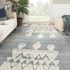 Jaipur Living Torsby RIZ07 Tribal Blue Hand Knotted Area Rugs