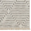 Jaipur Living Alloy SAT02 Geometric White Hand Loomed Area Rugs