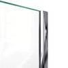 Dreamline Prism 38 In. X 38 In. X 74 3/4 In. H Frameless Pivot Shower Enclosure And Slimline Shower Base Kit - DL-6031-DUP