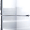 Dreamline Infinity-z 32 In. D X 60 In. W X 76 3/4 In. H Semi-frameless Sliding Shower Door, Shower Base And Qwall-5 Backwall Kit, Clear Glass - DL-6117-CL-DUP