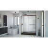 Dreamline Infinity-z 36 In. D X 60 In. W X 74 3/4 In. H Semi-frameless Sliding Shower Door And Slimline Shower Base Kit, Clear Glass - DL-6973-CL-DUP