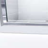 Dreamline Infinity-z 36 In. D X 48 In. W X 74 3/4 In. H Semi-frameless Sliding Shower Door And Slimline Shower Base Kit, Clear Glass - DL-6975-CL-DUP