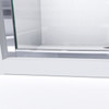 Dreamline Infinity-z 56-60 In. W X 58 In. H Semi-frameless Sliding Tub Door, Clear Glass - SHDR-0960580-DUP