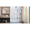 Dreamline Aqua 48 In. W X 58 In. H Frameless Hinged Tub Door - SHDR-3148586-DUP