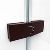 Dreamline Aqua Ultra 48 In. W X 30 In. D X 58 In. H Frameless Hinged Tub Door With Return Panel - SHDR-3448580-RT-DUP